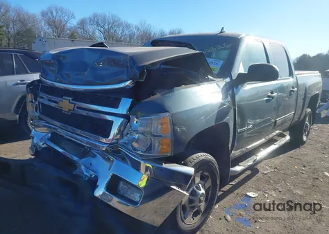 2013 Chevrolet Silverado 2500Hd Lt из США, поврежденный, VIN 1GC1KXCG5DF212590